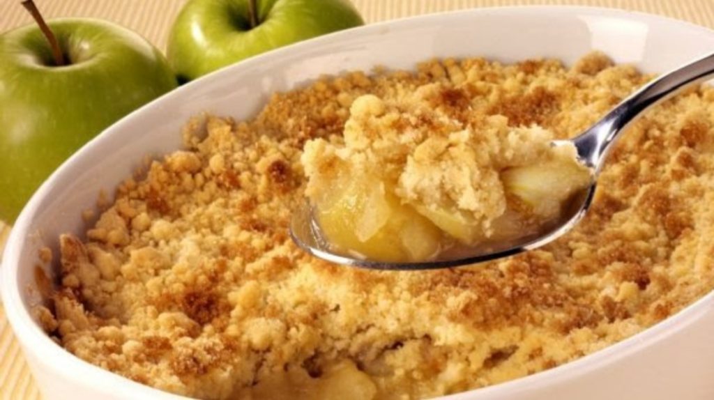 Crumble De Manzana, Un Postre Crujiente Que Podrás Hacer Con Esta ...