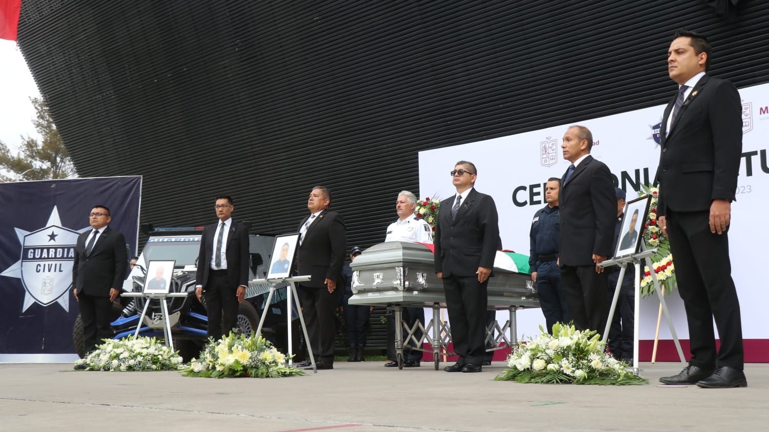 Con Ceremonia Luctuosa Despedimos A Elementos Caídos En Cumplimiento Del Deber Ssp La 